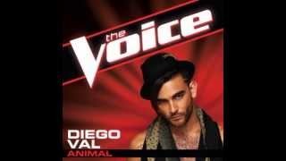 Video thumbnail of "Diego Val: "Animal" - The Voice (Studio Version)"