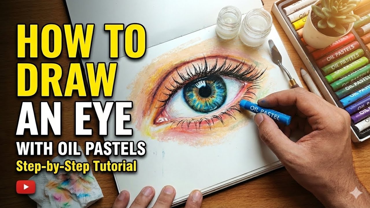 How To Draw With Oil Pastel Colour | Oil Pastel Colour Tutorial for Beginners | #pathakkalahouse