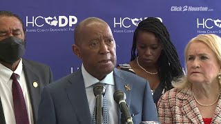 Mayor Turner, Democrats call out Republican leaders in Texas for allegedly refusing to adequatel...