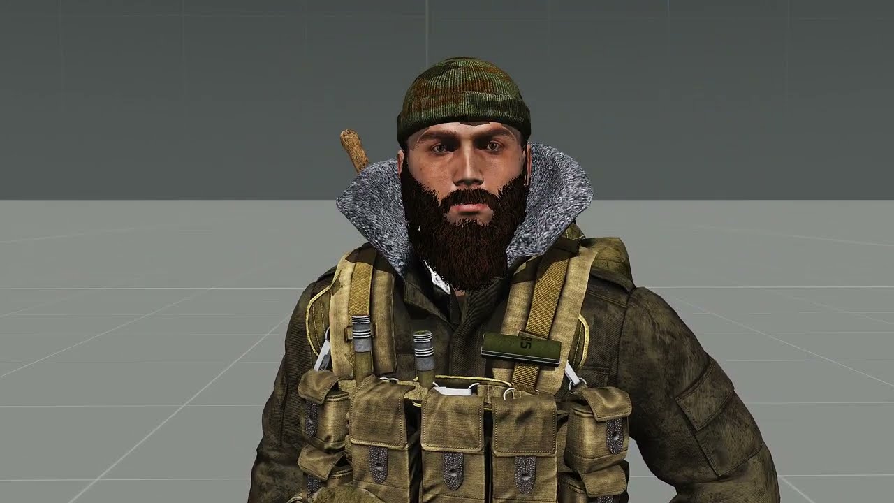 ARMA3 Chechen Soldier Model 3 First Chechen War