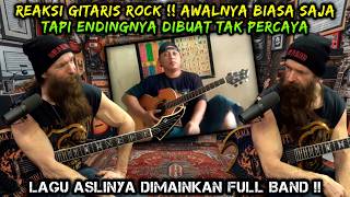 Download Lagu Reaksi Gitaris Rock ❗ Awalnya Biasa Saja Tapi Endingnya Dibuat Tak Percaya Dengan Skill Alip Ba Ta MP3