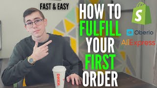 How To Quickly Fulfill Dropshipping Orders Using Oberlo & Aliexpress 2022 Shopify Dropshipping