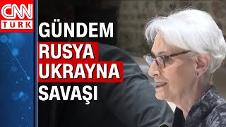 Abd Dışişleri Bakan Yardımcısı Wendy Sherman, Türkiyede