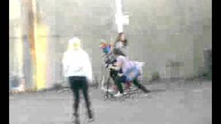 john scooting around :)