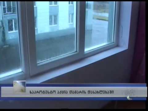 ეკომიგრანტების საპროტესტო აქცია თამარის დასახლებაში