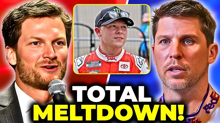 Dale Earnhardt Jr. and Denny Hamlin in TOTAL MELTDOWN Over Ty Gibbs!
