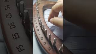 Two Less Lonely People in The World by Air Supply | Lyre Harp Cover | Short