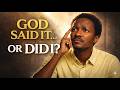 I Thought God Said it... But I Was Wrong || Femi Adebile Speaks || Fejosbaba Vlog