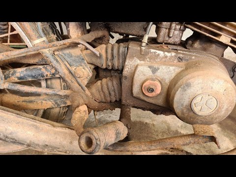 Old Soviet Motorcycle