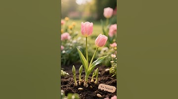 Soft Bloom 🌷 | Calm Timelapse #shortfeed #shortsfeed #timelapse #flowerbloom #viral #aitimelapse