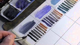Full Tutorial - Mixing colours for watercolour painting - Alek Krylow.