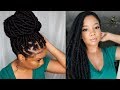 I FINALLY TRIED INDIVIDUAL FAUX LOCS! || LIGHTWEIGHT PROTECTIVE STYLE | SAMSBEAUTY