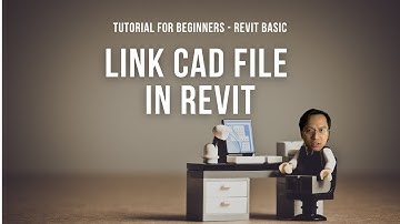 Revit tutorial for Beginner - How to link CAD file in Revit