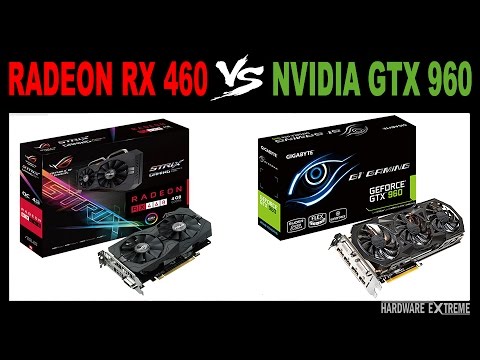 AMD RX 460 Nvidia GTX 960 Full HD - YouTube