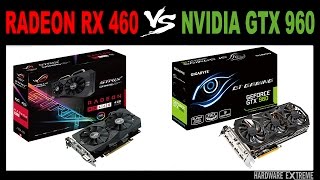 AMD RX 460 vs Nvidia GTX 960 - Full HD e 2K