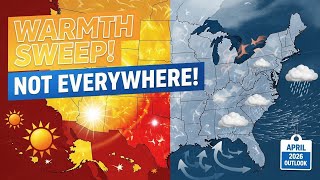 April 2026 Weather Outlook: Warmth Sweeps the USA, But Not Everywhere!