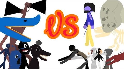 Trevor Henderson VS SCP Part 1 (Sticknodes) (REPOST)