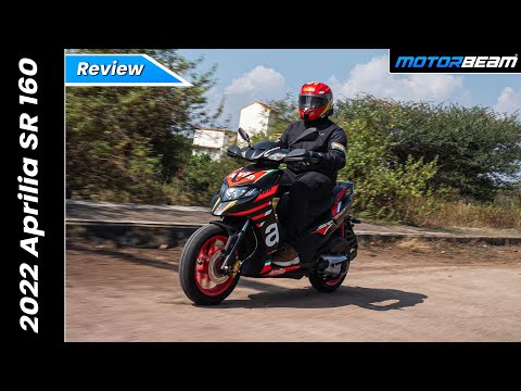 2021 Aprilia SR 160 Ride Review - Vlog | MotorBeam हिंदी