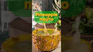 Easy Pineapple Mojito #cocktail #shortrecipe #easyrecipe #cocktailrecipe #homemadecocktails