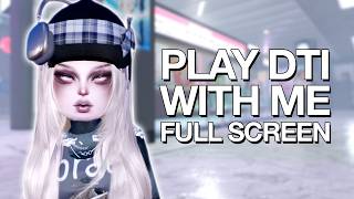 FULL SCREEN - PLAY DRESS TO IMPRESS WITH ME ROBLOX LIVE STREAM