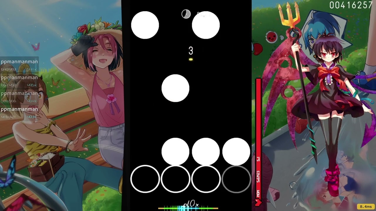 Osu!mania 3.5★ - Circle-rombed oxygen