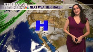 STORMTRACKER 4 - Cooler than average today but a BIG warm-up is in store by early next week...
