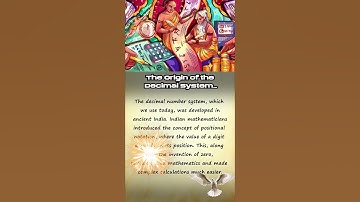 The Origin of the Decimal System…