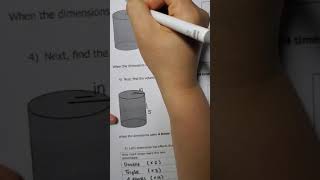 Celebrity GBHS Lee Geometry: Topic 3 Changing Dimensions of Volumes Profile