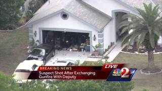 Man fired crossbow at deputies, sheriff says