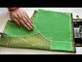 Simple And Easy Blouse Design Back Neck | Blouse | Cutting And Stitching Back Neck Blouse Design