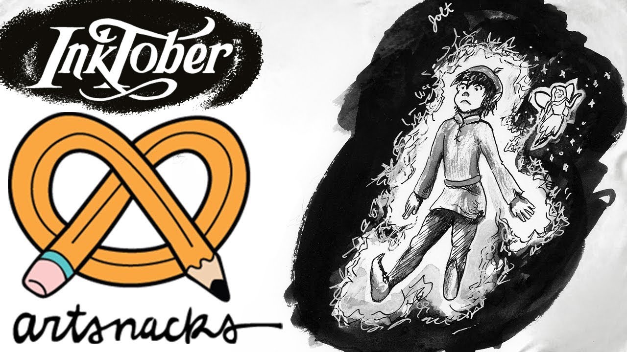 Using Inktober Artsnacks Collection Box Supplies | Inktober Prep | Prompt Jolt
