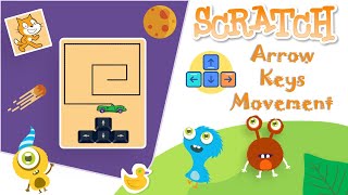 Scratch Arrow Key Movement - Learn the Basics of Scratch Program - Getting Started in Scratch