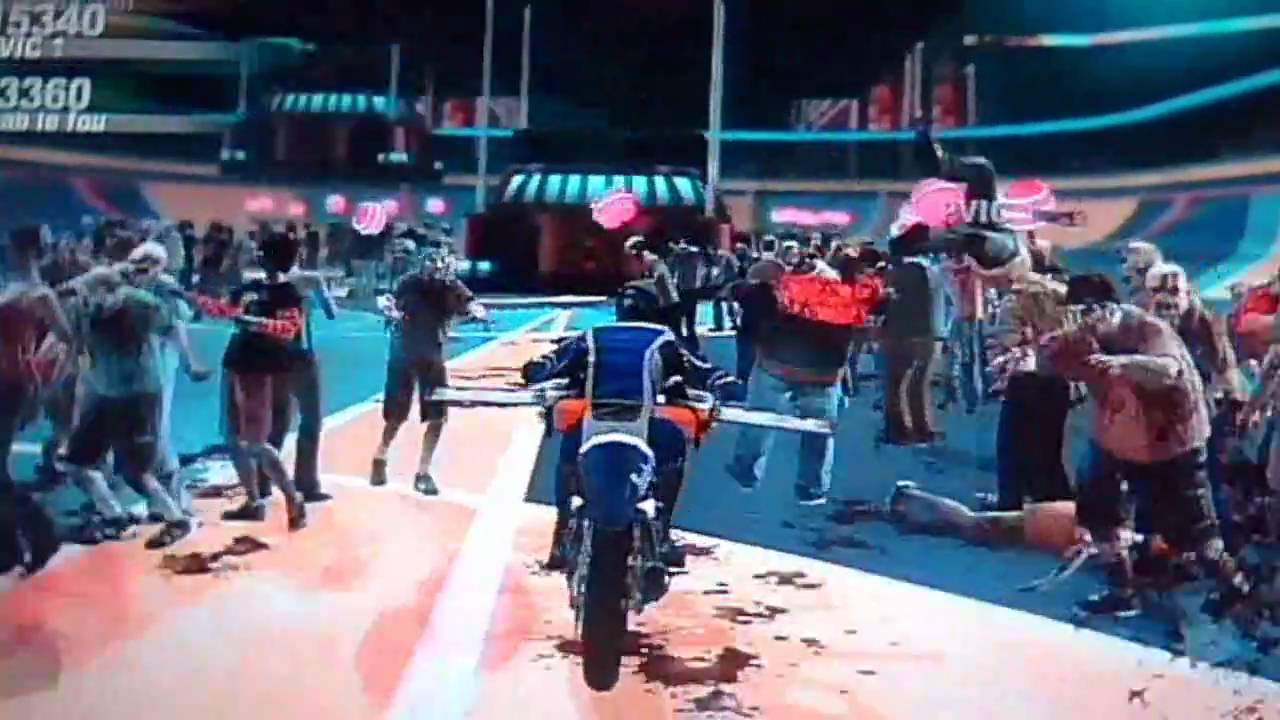 dead rising 2 amazing bike skill and score