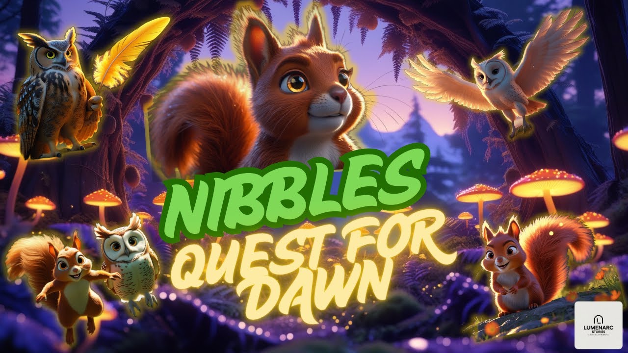 Nibbles’ Quest for Dawn | Disney‑Pixar Style 3D Animated Story