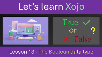 Lesson 13 - Boolean variables