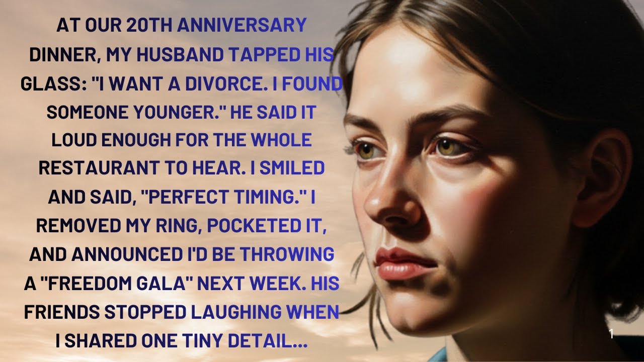 My Husband Asked For A Divorce At Our Anniversary Party  I Smiled
