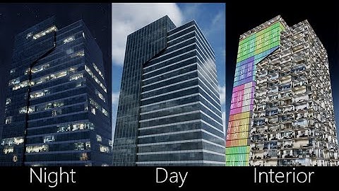 Building Interior Cubemap Material Function