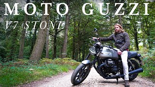 2022 Moto Guzzi V7 Stone | The Italian Bonneville!