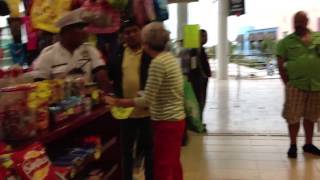 Cozumel Norwegian Dawn Crazy Lady part 1