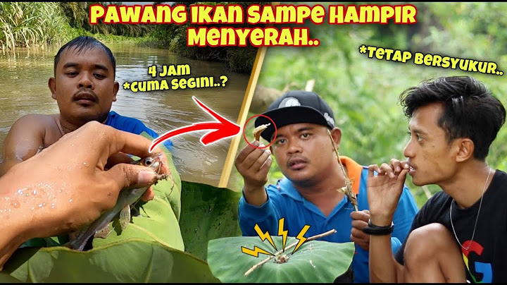 BERBURU IKAN 4 JAM LANGSUNG BAKAR DI TEMPAT