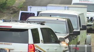 Mobile meth lab bust