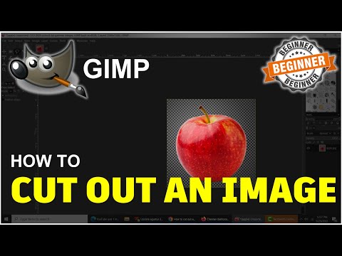 Gimp How To Cut Out An Image Tutorial