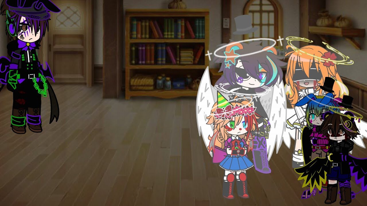 Afton Family Stuck In a room for 24 Hours Hypnotized Mike AU//Inspired by @BT_Luna