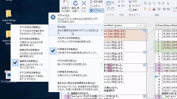 Araxis Mergeで山本がよく使うオプション