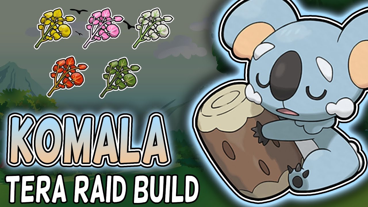 BEST Komala Build For Raids In Pokemon Scarlet And Violet - YouTube