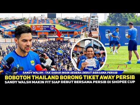 bancitoto x belanja4d - PORT STADIUM DI SERBU BOBOTOH THAILAND❗️SANDY WALSH MAKIN FIT~LAGA AWAY PERSIB SHOPEE CUP