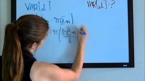 Variance of Loss Random Variable - Continuous - Part 1