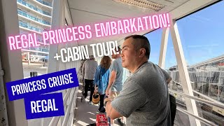 Regal Princess Cruise Embarkation Process — Full Guide: Parking to Cabin Tour 2025 (Galveston, TX)