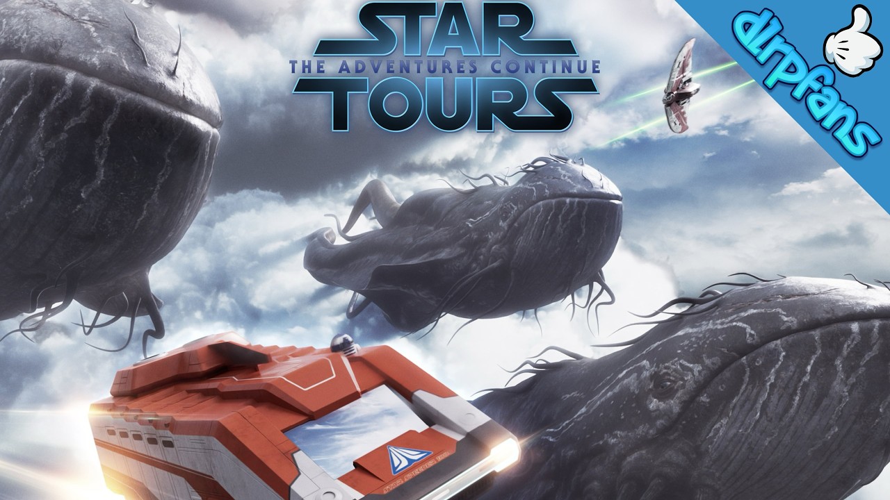 Аттракцион «Звездные туры» в парижском Диснейленде: Секреты звездолета «Звездный спидер 1000».