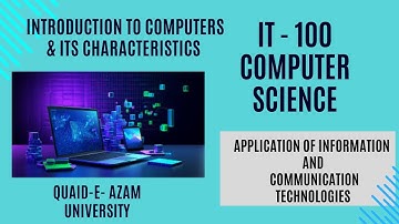 2. Introduction to Computer & Characteristics of Computer
